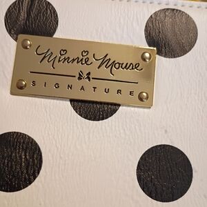 Disney Minnie Mouse Signature Tote - Black and White